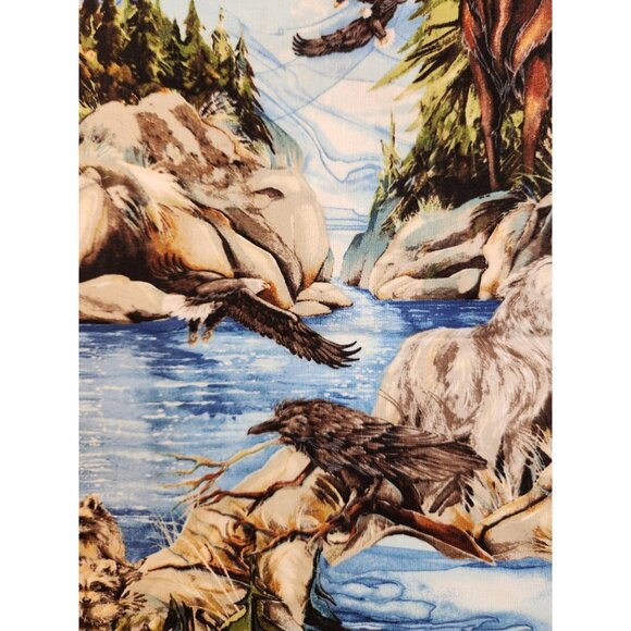 North American Wildlife Fabric By Jody Bergsma For Robert Kaufman - Picture 13 of 16